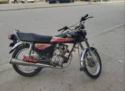 HONDA125 Model 2011 SANGHAR Sindh Namber ha urgent sell