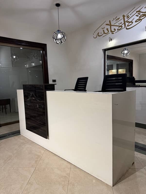 Reception Table / Counter Table / Front Desk for Sale 3