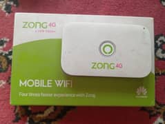 Zong 4g device all Sim unlocked