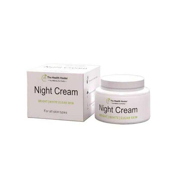 Brightening whitening Night face cream Free home delivery 1