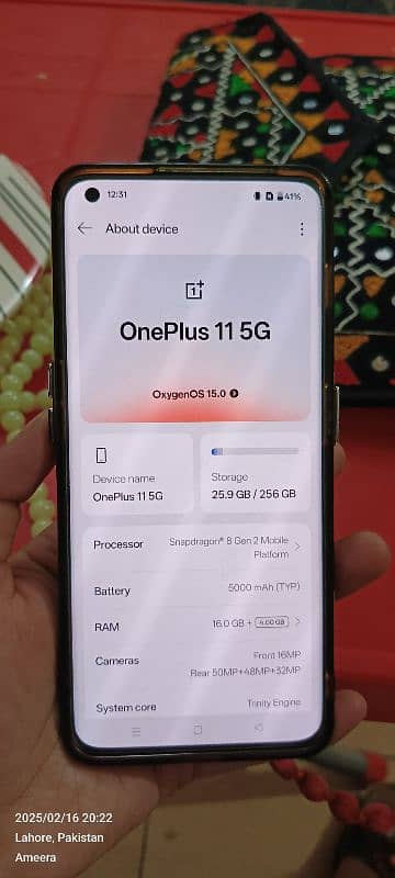 One plus 11 5G non pta 6