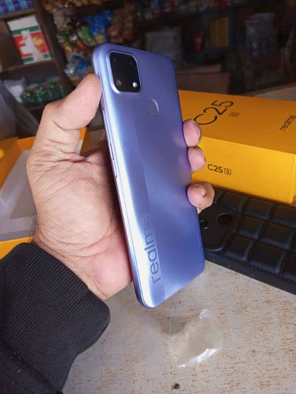 realme c25s good condition only glass change original panel 1