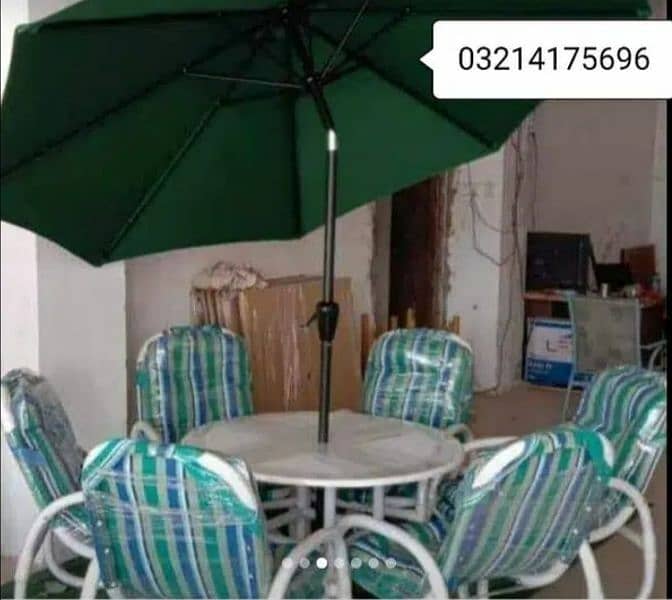 OUTDOOR GARDEN RATTAN UPVC FURNITURE SOFA SET CHAIRS TABLE UMBRELLA 13