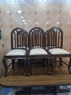 used nice quality 6 chair and dining table