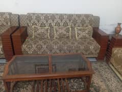 wooden box sofa