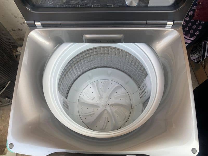 Automatic Haier washing machine 15kg 3