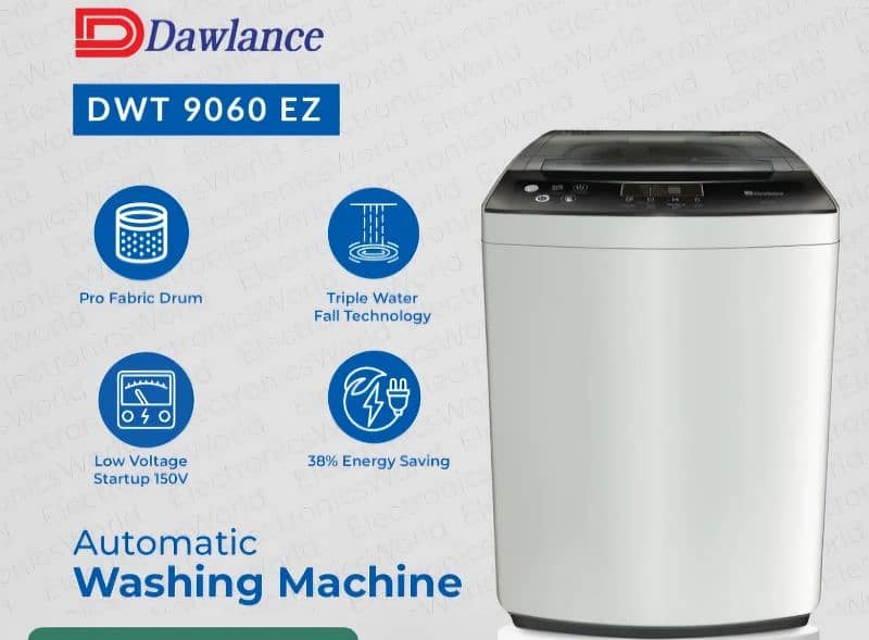 DAWNLANCE WASHING MACHINE FULLY AUTOMATIC 0