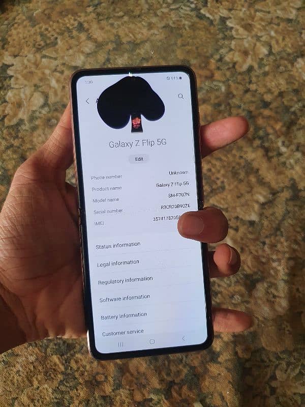 Samsung Z Flip 5g 4