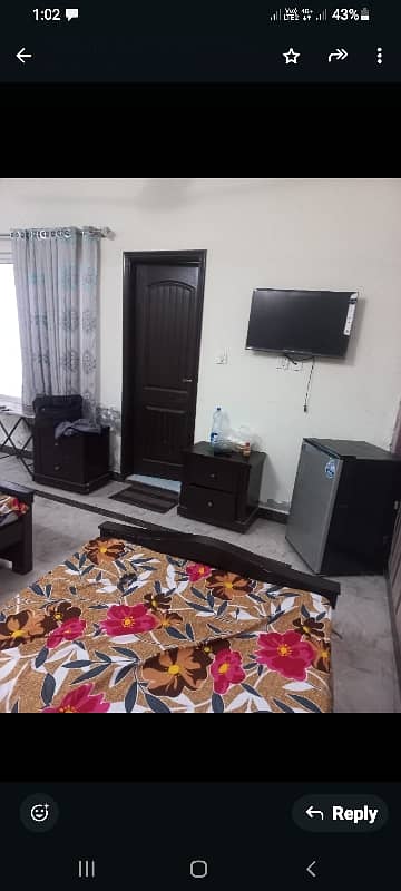 Fully Furnished Studio Apartment For Rent . 3 Person Bachelor K Lya Available Al Ghani Real Estate 1