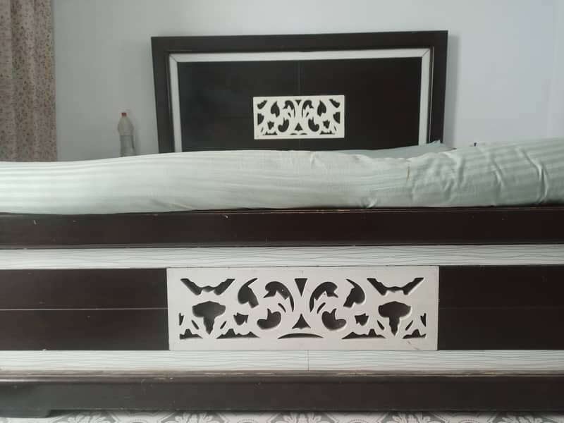 Bed for sale with mattress 1