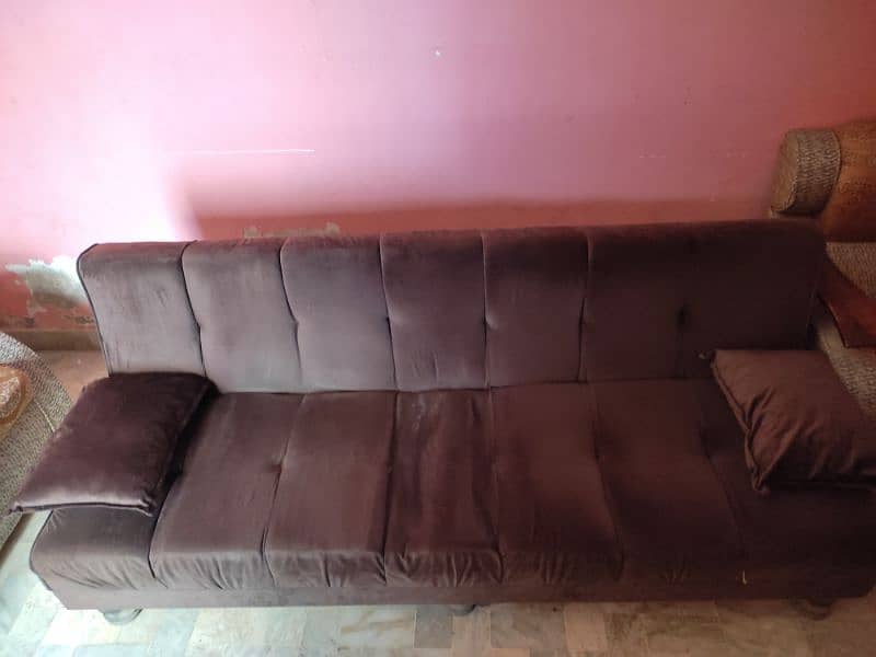 Sofa cum Bed 3 Seater Sofa 6.5ft x 2.5ft 0