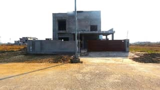 1 Kanal Grey Structure House Is Available For Sale In Block Z1 IVY Green DHA Phase 8 Lahore