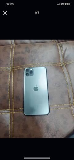 iPhone 11 Pro Max 256gb doul PTA amproved betry health 78