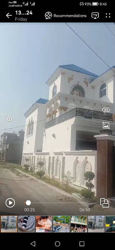 10.5 Marla corner brand new house available for rent in Shaheen villas 8