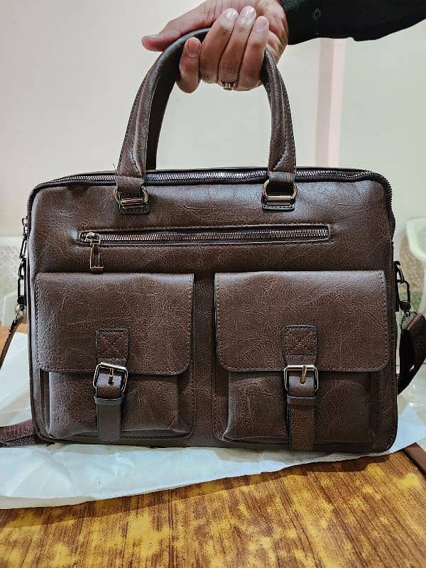 Men's Vintage laptop business bag 0