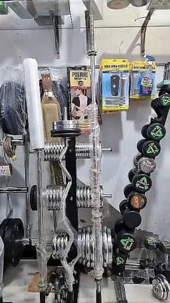 dumbbell /Adjustable dumbbell crome plated &rubber coated/For Sale