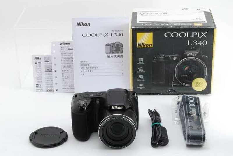 Nikon Coolpix L340 – Brand New | Full Box | Best Price 0