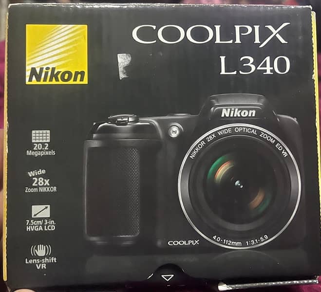 Nikon Coolpix L340 – Brand New | Full Box | Best Price 2