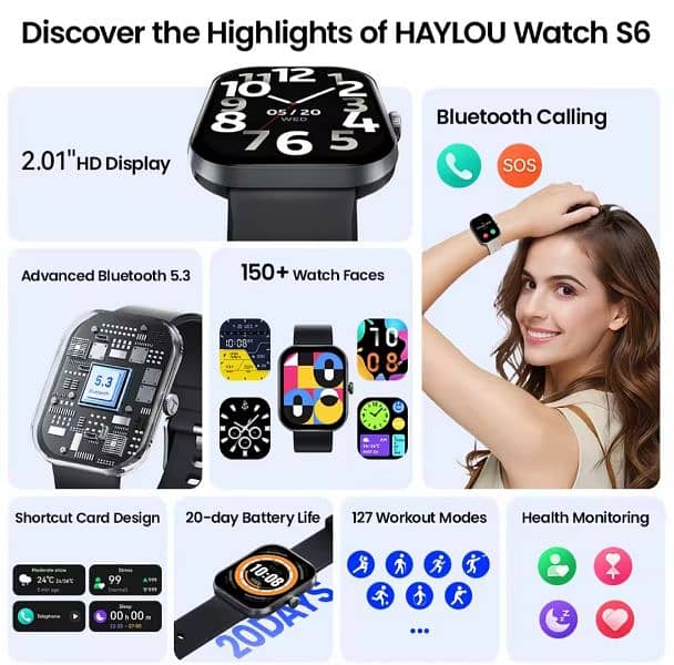 Haylou watch s6 1