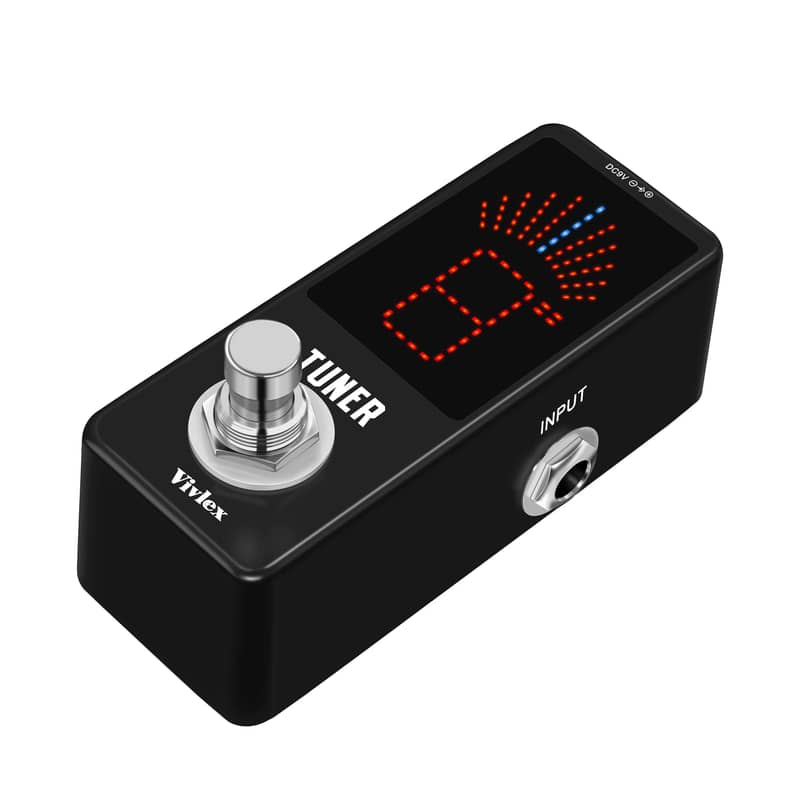 Vivlex Guitar Tuner Pedals for Electric Guitars High Precision 4