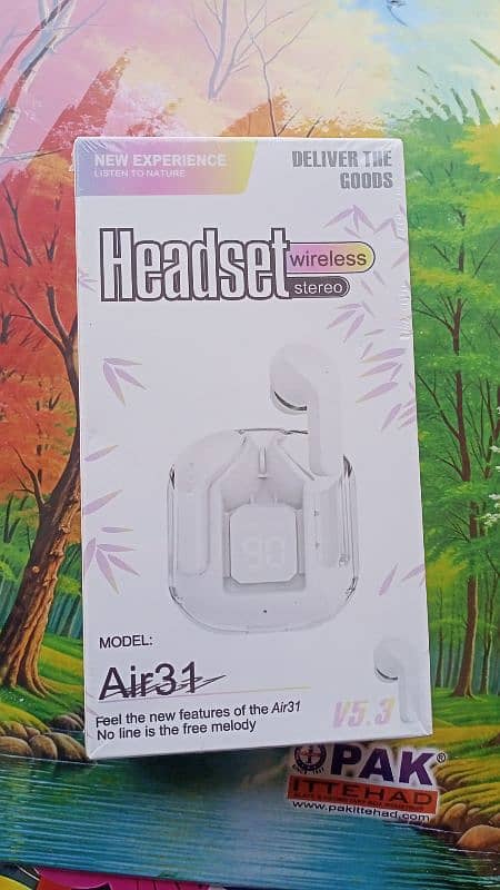 Air 31 Wireless Headset v 5.3 0