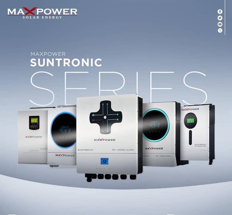 Max Power, Crown Inverters | On-Grid, Hybrid | All Inverters Available 0