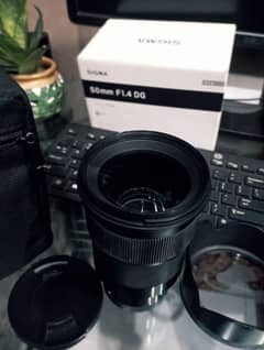 Sigma 50mm 1.4 Art with box for Lumix