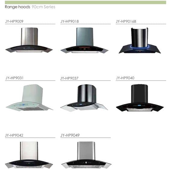 IMPORTED AIR HOOD CHIMNEY FAN 24, 27, 29, 32, 34 ALL SIZE 03044767637 0