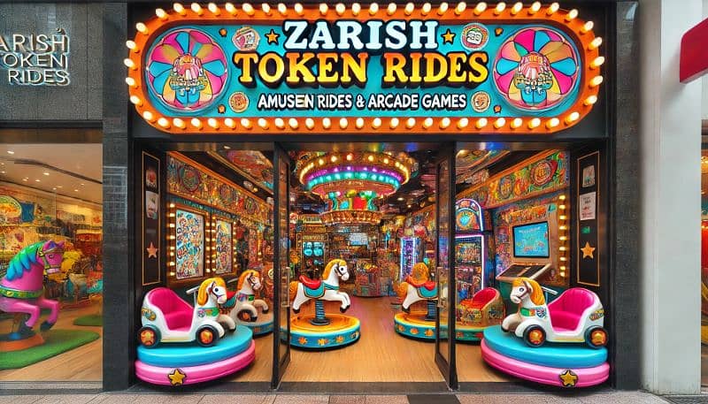 Token Rides | 03152535497 | Toyland | Kid Ride jhoolay | Rides 1