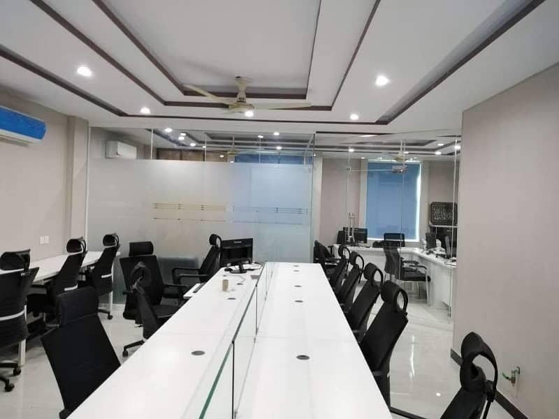 Furnished 1500 Square Feet Office For rent In Blue Area Blue Area 4