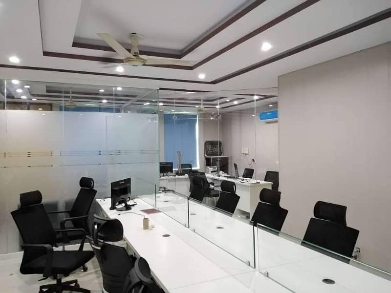 Furnished 1500 Square Feet Office For rent In Blue Area Blue Area 7