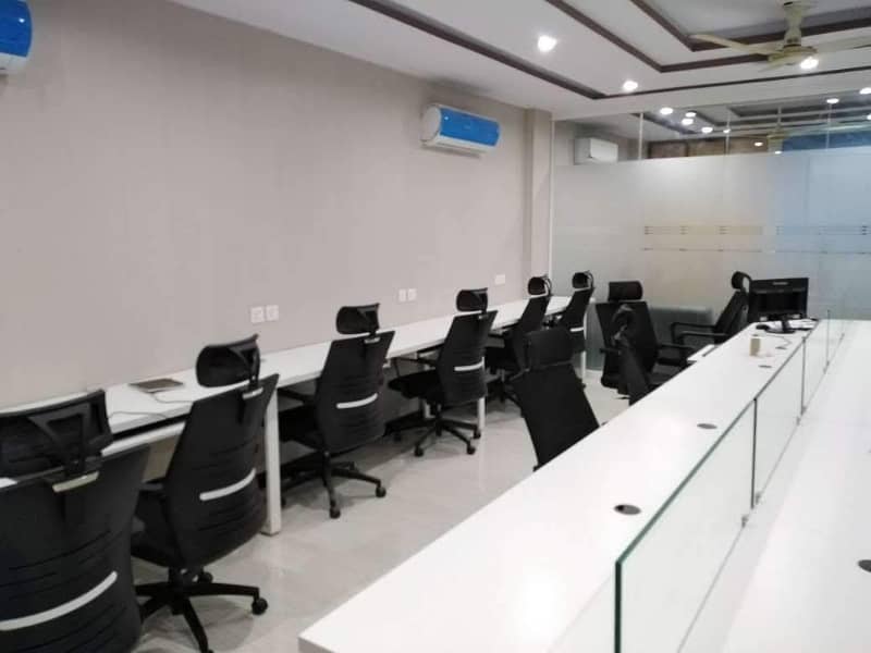 Furnished 1500 Square Feet Office For rent In Blue Area Blue Area 10