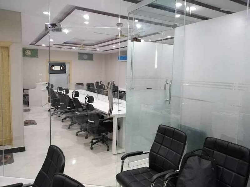 Furnished 1500 Square Feet Office For rent In Blue Area Blue Area 13