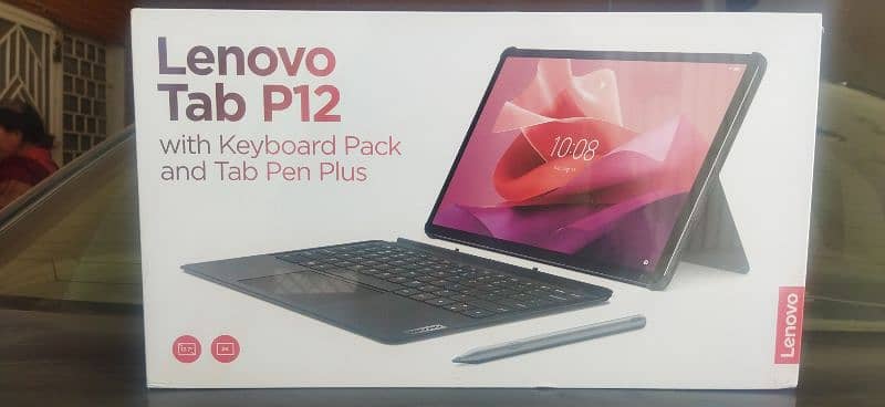 Lenovo P12  with Keyboard and Pen plus 0