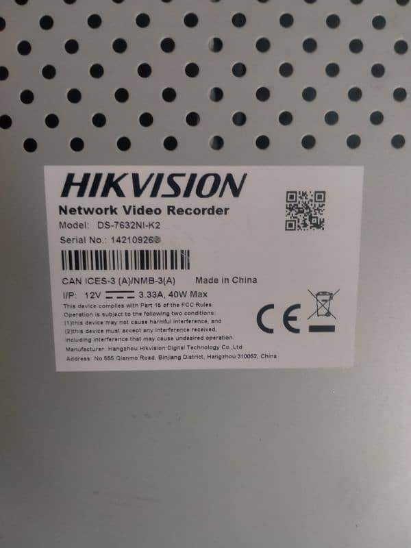 Hikvision 32ch NVR latest model 1