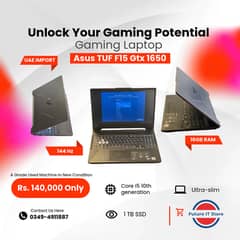 Asus TUF F15  Gtx 1650 Gaming Laptop