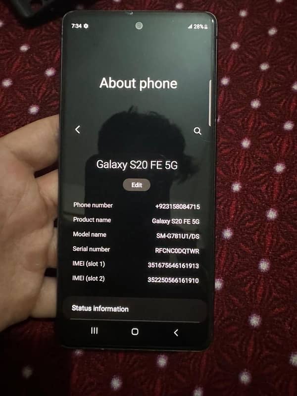 Samsung Galaxy 20 FE 5G Non PTA 4