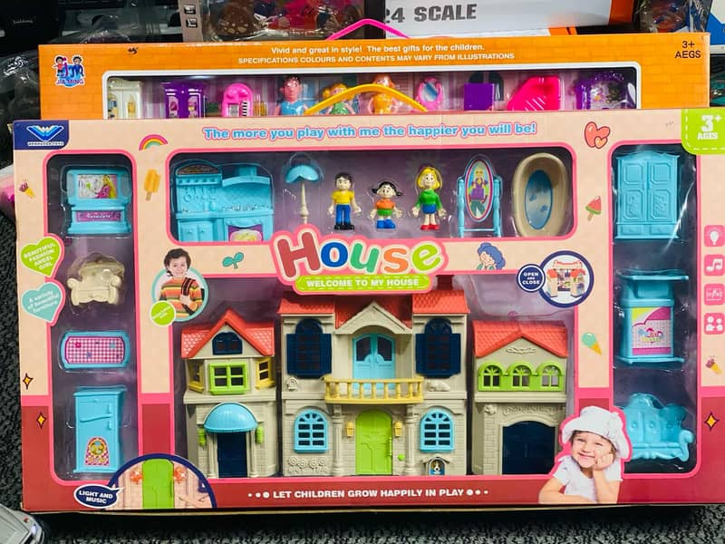 Doll House For baby girls brand new box packed delivery all over pk 2