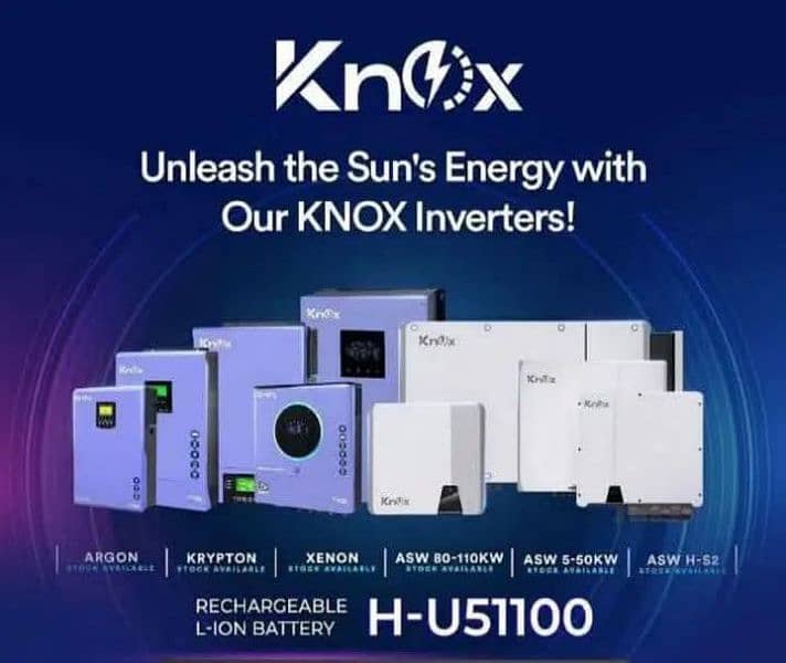 KNOX ONGRID INVERTERS 5-50kw 1