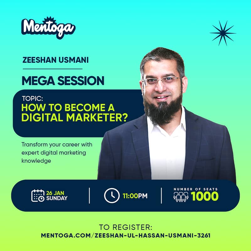 Zeeshan usmani mega session check description 0