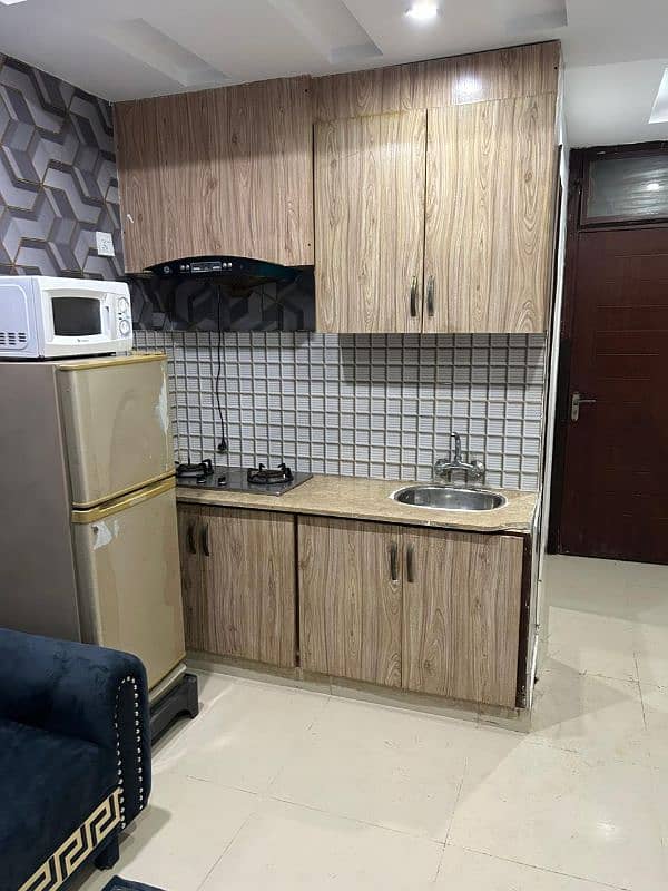 one bed fully furnished apartment for rent PWD 4