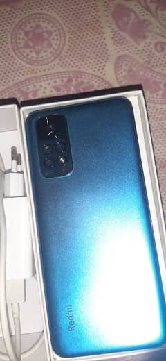 Redmi note 11 with Full box and 33W fast charger Condition 10/10