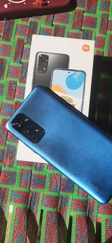 Redmi note 11 with Full box and 33W fast charger Condition 10/10 4