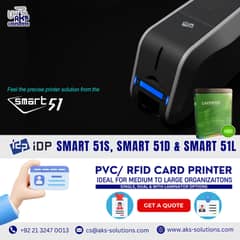 IDP SMART-51 Series PVC ID Card Printer - Plastic Card Printer