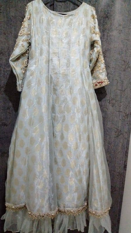 organza maxi embroidered ice blue clr 2