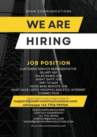customer sales representative