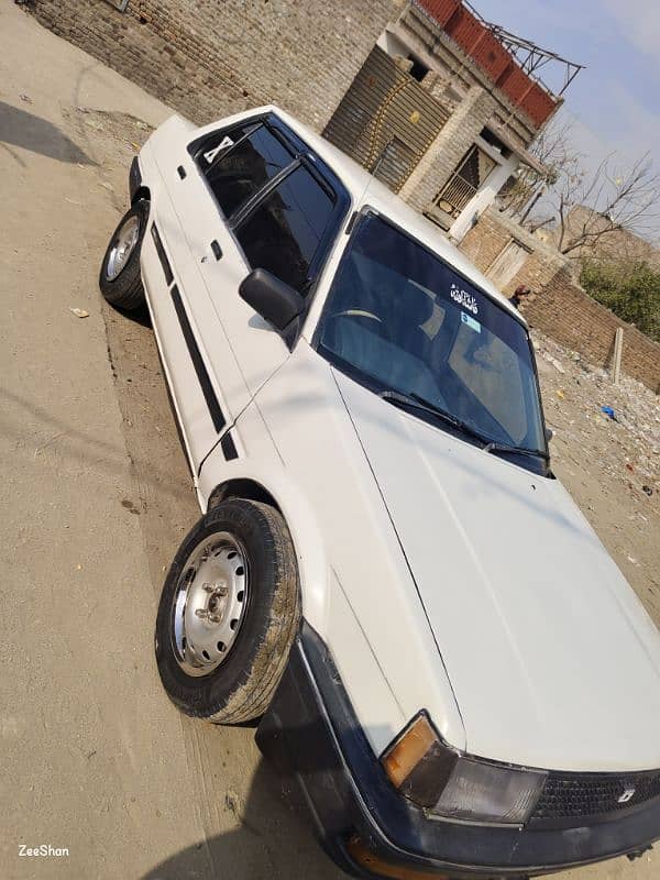 Toyota Corolla 1984, Mardan number, 16valve efi engine cng petrol 1