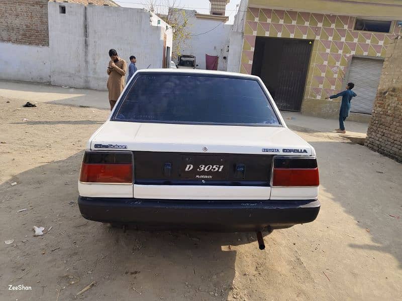 Toyota Corolla 1984, Mardan number, 16valve efi engine cng petrol 2