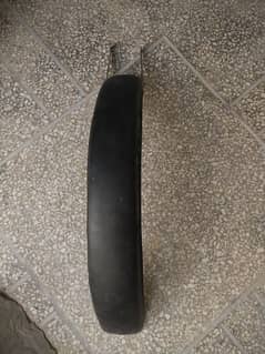 black cut mudguard