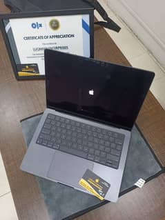 QUANTITY AVAILABLE MACBOOK PRO M3 14 INCH 18GB RAM 512GB SSD LESS CYCL